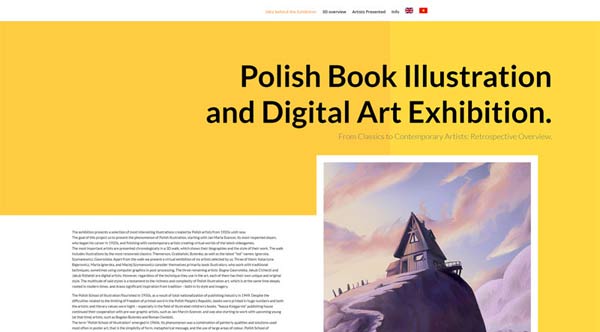 Polish Book Illustration and Digital Art Exhibition